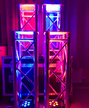 Truss with LED lighting