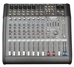 Our 12-channel mixing desk